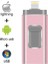 Pembe 16GB USB Flash Sürücü Pendrive iPhone 6/6s/6plus/7/7plus/8/x Usb/otg/lightning 32G 64GB Kalem Sürücü Ios Harici Depolama Aygıtları Için (Yurt Dışından) 1