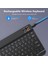 Es 10 Inç Mini Bluetooth Klavye Kablosuz Klavye Şarj Edilebilir Cep Telefonları Tablet Için Rusça Ispanyolca Klavye Android Ios Windows (Yurt Dışından) 3