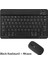 Siyah ve Fare iPad Için Klavye ve Fare Kombinasyonu Kablosuz Bluetooth Klavye Teclado Için iPad Xiaomi Samsung Huawei Tablet Android Ios Windows (Yurt Dışından) 1