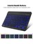 10 Inç Ingilizce Set Bluetooth Klavye ve Fare Seti Rusça Kablosuz Klavye Ispanyolca Şarj Edilebilir Klavyeler ipad Telefon Dizüstü Tablet (Yurt Dışından) 5