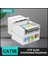 Cat7 Korumalı 2 Adet CAT5E/6/6A/7/8 Utp Ağ Modülü Aletsiz RJ45 Korumalı Keystone Korumasız Bağlantı Kablosu Çoğaltıcı Adaptörü Amp Içın Sıcak (Yurt Dışından) 4