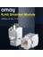Cat7 Korumalı 2 Adet CAT5E/6/6A/7/8 Utp Ağ Modülü Aletsiz RJ45 Korumalı Keystone Korumasız Bağlantı Kablosu Çoğaltıcı Adaptörü Amp Içın Sıcak (Yurt Dışından) 5