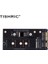 Siyah Tıshrıc M2 Sata Adaptörü M.2 Ngff SSD Adaptörü Tek Bağlantı Noktalı Adaptör M.2 Ngff Sata 22PIN Arayüzü Adaptör Panosu (Yurt Dışından) 1