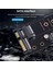 Siyah Tıshrıc M2 Sata Adaptörü M.2 Ngff SSD Adaptörü Tek Bağlantı Noktalı Adaptör M.2 Ngff Sata 22PIN Arayüzü Adaptör Panosu (Yurt Dışından) 5