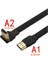 A1-A2 10CM Fpv Hd Uyumlu 90 Derece Adaptör Fpc Şeridini Korumak Için 5cm Silikon Kılıf Düz Hdtv Kablo Aralığı 20 Pinli Fiş Konnektörü (Yurt Dışından) 1