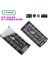 12V 4pin 12V 4pin Rgb Aura Sync 5V 3pin Argb Kablo Ayırıcı Hub Sata 4pin Güç Argb Adaptörü Gıgabyte Msı Asrock Rgb Fan Soğutucu (Yurt Dışından) 2
