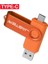 Turuncu 64GB Jaster 2in1 Type-C Cep Telefonu Için USB Flash Sürücü Mor Dönebilen Memory Stick Özel Logo Yeşil Kalem Sürücü Siyah 64GB 32GB 8g (Yurt Dışından) 1