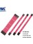 Uv Pembe 500MM Winkool Dişi - Erkek 18AWG Kollu Psu Uzatma Güç Kablosu / Kablo Kitleri 1x Atx 24P Cpu 8p 2x Pcı-E 8p (Yurt Dışından) 1