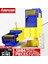Cat7 Normal Mavi 10 Adet Ampcom Cat7 RJ45 Konektörü, CAT6A Rj 45 Ethernet Fişi ile Cat 7 Katı Veya Örgülü Ağ Kablosu Için 1,5 mm Yük Çubuğu ile Geçin (Yurt Dışından) 1