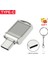Beyaz 64GB Yenı Mini 32GB 64GB Tip C Ultra Çift USB Flash Sürücü Memory Stick Başparmak Kalem Sürücü Iş Için Yaratıcı Hediyeler USB Flash Sürücüler (Yurt Dışından) 1