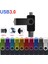 Sarı Usb3.0 64 GB 3 In 1 Otg USB Flash Sürücü Usb3.0 Tip-C Mikro USB Pendrive 512G 256G Bellek USB Sopa Kalem Sürücü 32 GB 64 GB 128 GB U Disk (Yurt Dışından) 2