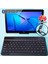 Mediapad M6 10.8 Mini Kablosuz Bluetooth Klavye Için Huawei Honor Pad 5/play Note 9.6"/mediapad M2 10/m3/m5/m6/t1/t2/t5 Tablet Klavye + Braketi (Yurt Dışından) 1