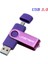 Mor 16GB Jaster USB 3.0 Otg Metal USB Flash Sürücü Pendrive 16GB 32GB 64GB 128GB Anahtar USB Sopa Kalem Sürücü Flaş (Yurt Dışından) 1