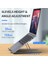 Siyah Macbook 10 Ila 15.6 Inç Dizüstü Bilgisayar Standı Katlanabilir Alüminyum Dizüstü Bilgisayar Standı Dikey Yüksekliği Ayarlanabilir Katlanabilir Dizüstü Bilgisayar Standı (Yurt Dışından) 2