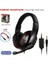 C Oyun Kulaklığı Aşırı Kulak Kablolu Oyun Kulaklık Derin Bas Stereo Casque Mikrofon ile Ps5/ps4/xbox/pc/dizüstü Bilgisayar (Yurt Dışından) 1
