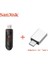 Tip-C Için Adaptörler 16 GB Sandisk Flash Sürücü Bellek Telefon CZ600 USB 3.0 16 GB 32 GB 64 GB 128 GB 256 GB U Disk Yüksek Hızlı Pendrive Ayarlanabilir Süper (Yurt Dışından) 1