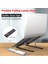 Gümüş L Dizüstü Bilgisayar Standı Masaüstü Kaldırma Raf MacBook Taşınabilir Yükseklik Ayarı Artan Isı Dağıtımı Braketi Alüminyum Alaşımlı Katlanabilir (Yurt Dışından) 3