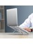 Gümüş L Dizüstü Bilgisayar Standı Masaüstü Kaldırma Raf MacBook Taşınabilir Yükseklik Ayarı Artan Isı Dağıtımı Braketi Alüminyum Alaşımlı Katlanabilir (Yurt Dışından) 4
