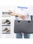Siyah ve Gümüş Nıllkın Dizüstü Evrensel Taşınabilir Dizüstü Standı Ayarlanabilir Tutucu Çinko Alaşım Tablet Standı MacBook Pro Isı Yayını (Yurt Dışından) 5