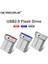 Kırmızı 256GB Mini 32GB USB Flash Sürücü Pendrive 64GB 128GB 256GB Metal Kalem Sürücü USB 2.0 Memory Stick U Disk Cle USB (Yurt Dışından) 4