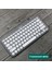 Saydam Beyaz Besegad Renkli Dizüstü Silikon Klavye Kapağı Cilt Etiket Koruyucu Koruyucu Kılıf Logitech K380 Bluetooth Klavye (Yurt Dışından) 1