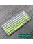 Saydam Beyaz Besegad Renkli Dizüstü Silikon Klavye Kapağı Cilt Etiket Koruyucu Koruyucu Kılıf Logitech K380 Bluetooth Klavye (Yurt Dışından) 5