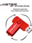 Ad 64GB Moda Dönebilen USB 2.0 Flash Sürücüler 64GB 32GB Kalem Sürücü Ücretsiz Özel Logo Siyah Su Geçirmez Iş Hediyesi Pendrive U Disk (Yurt Dışından) 4