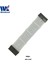 Sarı 400MM Winkool Atx MB 24PIN Dişi - Erkek 24P 18AWG Kollu Psu Uzatma Güç Kablosu / Siyah Beyaz Mavi Kırmızı Kılıflı Kablo (Yurt Dışından) 4