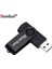 Yeşil 64GB Yüksek Hızlı USB Flash Sürücüler 64GB Gerçek Kapasiteli Kalem Sürücü 32GB Döndürülebilir Siyah Memory Stick 16GB Ücretsiz Anahtarlık Pendrive 8gb 4gb (Yurt Dışından) 2