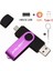 Mor 64 GB Jaster 3 In 1 USB Flash Sürücü Type-C Adaptörleri Hediyeler Kalem Sürücü Otg Memory Stick U Disk Android Smartphone Pc Için 16G 32G 64 GB (Yurt Dışından) 1