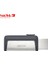 64 GB Sandisk Extreme Yüksek Hızlı 150 Mb/s Tip-C 32 GB 16 GB Sdddc2 USB 3.1 Çift Arayüz Otg USB Çubuğu 128 GB 64 GB USB Flash Sürücü (Yurt Dışından) 3