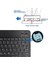 En Siyah Set 10 Inç Bluetooth Klavye Fransızca Ispanyolca Rusça Arapça Azerty Klavye Kablosuz Evrensel IPad Tablet Pro 9.7 Hava Android Için (Yurt Dışından) 4