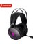 7.1 Oyun Kulaklığı ile USB Fişi 7.1 Sanal 3.5mm Kablolu Kulaklık Rgb Işık Oyun Kulaklıkları Dizüstü Bilgisayar Ps4 Gamer Için Mikrofon ile Gürültü Engelleme (Yurt Dışından) 2