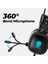7.1 Oyun Kulaklığı ile USB Fişi 7.1 Sanal 3.5mm Kablolu Kulaklık Rgb Işık Oyun Kulaklıkları Dizüstü Bilgisayar Ps4 Gamer Için Mikrofon ile Gürültü Engelleme (Yurt Dışından) 5