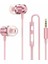 Gül Altın Kulak Içi Kulaklıklar Mic ile 3.5mm Kablolu Kulaklık Stereo Kulaklıklar Dizüstü Bilgisayar Akıllı Telefonlar Dizüstü Bilgisayarlar Mp3 Oyun Için Kulaklık Kulakiçi (Yurt Dışından) 1
