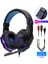 Siyah Mavi Pc Dizüstü Bilgisayar Için Yeni Pembe Kulaklıklar Kızlar Oyun Kulaklığı Mikrofon Gamer Için Ps4 Windows Xp/7/8/10 Dizüstü Bilgisayar Telefon (Yurt Dışından) 2