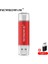 Kırmızı 256 GB 3 In 1 Otg Kalem Sürücü Tip-C 16 GB 32 GB 64 GB Flaş Usb2.0 Memory Stick Flaş Pendrive 128 GB 256G 512G Cle U Disk Kalem Hediye (Yurt Dışından) 1