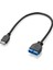 Siyah 0.3 M Lballist USB 3.1 Tip E Erkek USB 3.0 Anakart Idc 20PIN Erkek Kablo Folyo + Örgülü Korumalı 30 cm (Yurt Dışından) 2