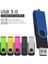 Sarı 16GB USB Flash Sürücüler Su Geçirmez Pendrive Cle USB 3.0 Kalem Sürücü 128GB 64GB 32GB 16G 4gb Yüksek Hızlı Memoria USB Flash Disk Özel Logo (Yurt Dışından) 2