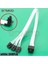 Siyah 2X8PM 60 cm Modüler Kablo 2 * Gpu 8 Pin'den 16 Pin'e 3* Gpu 8 Pin Erkek Pcı-E 5.0 12VHPWR Rtx 4090, Mevsimsel Psu 16AWG 600 W Adaptör Kablosu Için (Yurt Dışından) 3