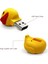 D 128MB USB Flash Sürücü 32GB Флешка Penfrive Lastik Ördek Sarı 64GB Hafıza Çubuğu 4g 8g 16G Kalem Sürücü USB Hediye Karikatür U Disk Usb2.0 (Yurt Dışından) 4