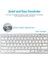 Siyah Arapça Taşınabilir Mini Kablosuz Bluetooth Klavye Rusça ve Ingilizce Çoklu Dil Desteği Tablet Bilgisayar Ios Windows Android Sistemi (Yurt Dışından) 3