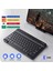 Pembe Km Tablet Kablosuz Klavye Ios Için Android Windows iPad Için Samsung Xiaomi Huawei Teclado Bluetooth Uyumlu Klavye ve Fare (Yurt Dışından) 2
