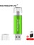 Yeşil 64GB Usb3.0 Otg USB Flash Sürücü 3'ü 1 Arada Iphone/ipad/android/pc/type-C 128GB 64GB 32GB 16GB Kalem Sürücü Yüksek Hızlı Pendrive (Yurt Dışından) 1