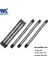 Beyaz-Siyah 100MM Winkool Dişi - Erkek 18AWG Kollu Psu Uzatma Güç Kablosu / Kablo Kitleri 1x Atx 24P Cpu 8p 2x Pcı-E 8p (Yurt Dışından) 1