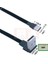 Amup-Cmst 1m 5cm-1m Düz USB Dirsek - Tip-C Erkek Şarj Veri Kablosu Sürüm 2.0 Konnektör Dirseği Sol ve Sağ Sağ Açılı Esnek Kablo (Yurt Dışından) 1