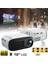 Ingiltere 1080P 7000LM LED Mini Projektör Full Hd Ev Sineması Medya Video Oynatıcı Desteği Uyumlu Av Taşınabilir Projektör Telefon Için (Yurt Dışından) 1