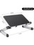 SIYAH(40X26CM) Adapdesk Ayarlanabilir Laptop Standı Alüminyum Yatak Ayaklı Masa Macbook Hava Desteği Dizüstü Standı Dizüstü Bilgisayar Tutucumasa Yükseltici (Yurt Dışından) 1