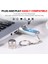 Gümüş 128GB Jaster Mikrofon USB 3.0 Flash Sürücüler 128GB Mini Metal Bellek Çubuğu 64GB Altın Kalem Sürücüsü 32GB Yaratıcı Hediye Gümüş Pendrive 8g (Yurt Dışından) 5