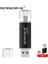 Siyah 64GB Usb3.0 Otg USB Flash Sürücü 3'ü 1 Arada Iphone/ipad/android/pc/type-C 128GB 64GB 32GB 16GB Kalem Sürücü Yüksek Hızlı Pendrive (Yurt Dışından) 1